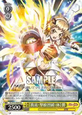 SG/W72-005S SR 【我流・撃槍烈破：体】響