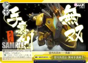 SKR/S73-021 CC 望月流忍法・無双手裏剣