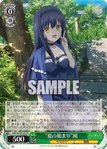 SMP/W137-017 R “夏の始まり”鴎
