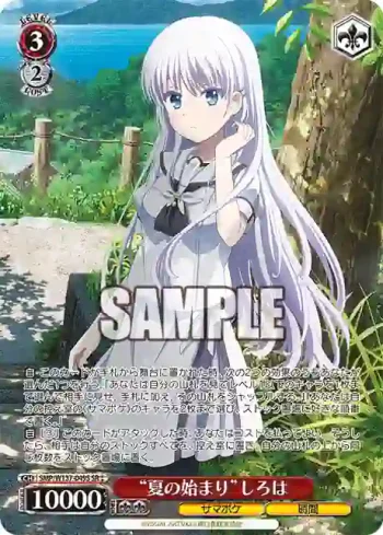 SMP/W137-049S SR “夏の始まり”しろは