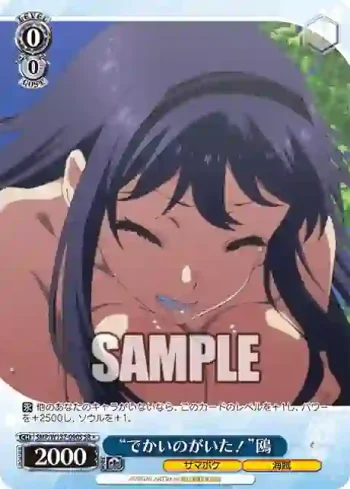 SMP/W137-090S SR “でかいのがいた！”鴎