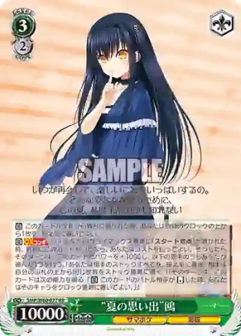 SMP/W60-027 RR “夏の思い出”鴎