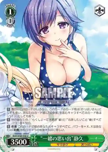 SMP/W60-036 U “一緒の思い出”静久