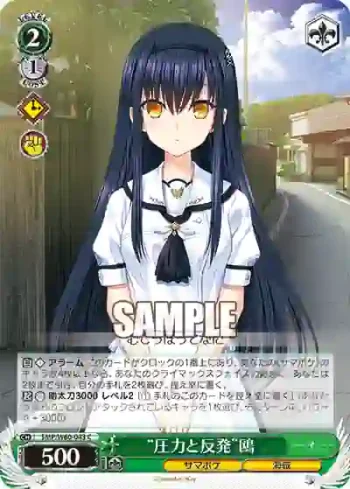 SMP/W60-043 C “圧力と反発”鴎