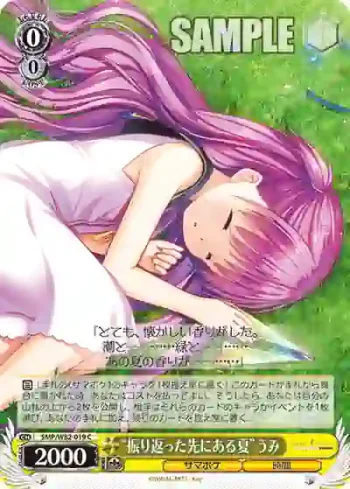SMP/W82-019 C “振り返った先にある夏”うみ