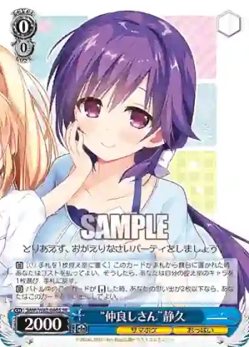 SMP/W82-080S SR “仲良しさん”静久