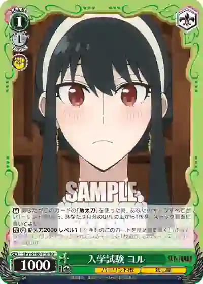 spy_s106_t16 SPY/S106-T16 TD 入学試験 ヨル