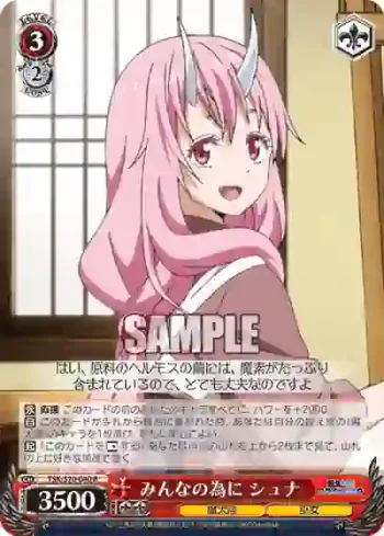 TSK/S70-040 R みんなの為に シュナ