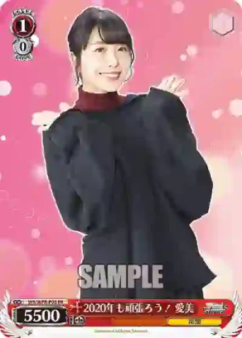 WS/WPR-P08 PR 2020年も頑張ろう！ 愛美