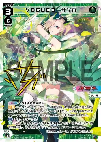 SPDi08-12 SP VOGUE3 サンガ(簽名)
