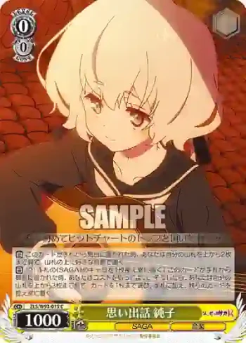 ZLS/W93-015 C 思い出話 純子
