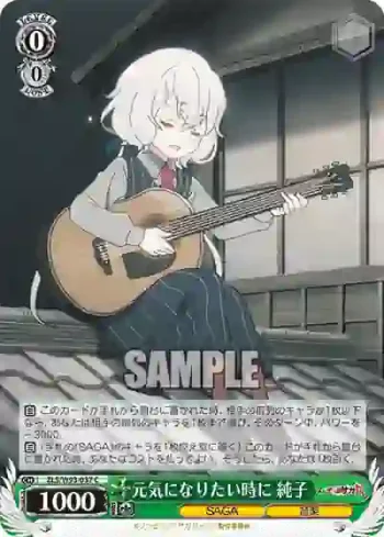 ZLS/W93-037 C 元気になりたい時に 純子