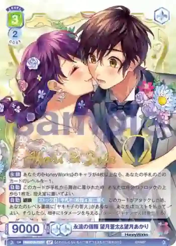 (簽名)HNW/01B-032SP SP 永遠の信頼 望月蒼太&望月あかり