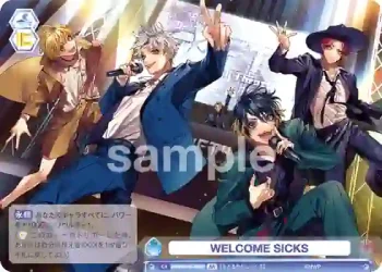 HNW/01B-068B BR WELCOME SICKS
