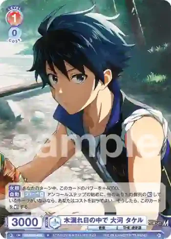 ISM/02B-029 R 木漏れ日の中で 大河 タケル