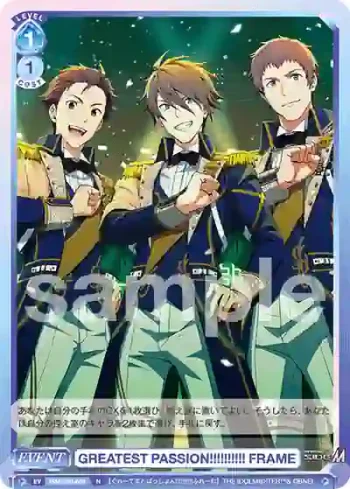ISM/02B-063 N GREATEST PASSION!!!!!!!!!! FRAME