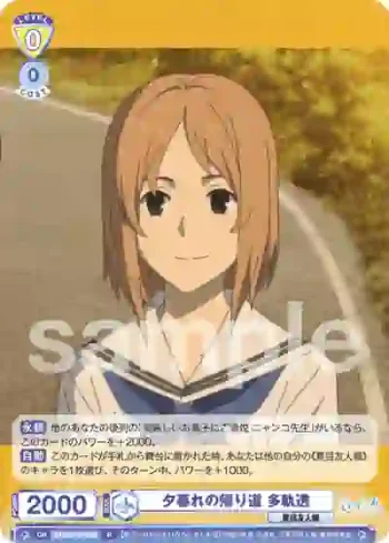 NTM/01B-006 R 夕暮れの帰り道 多軌透