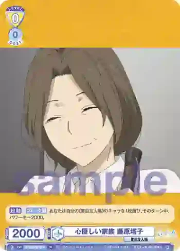 NTM/01B-014 N 心優しい家族 藤原塔子