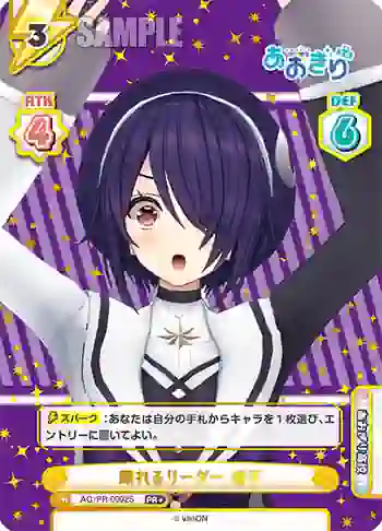 AG/PR-0002S PR+ 頼れるリーダー 魂子