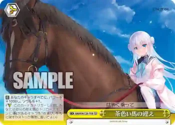 ANM/W138-T09 TD 茶色い馬の迎え
