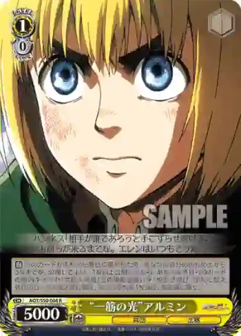 AOT/S50-004 R “一筋の光”アルミン