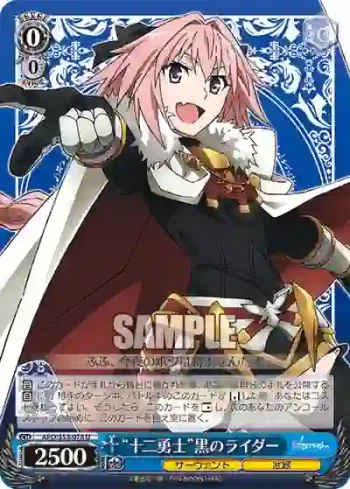 APO/S53-078 U “十二勇士”黒のライダー