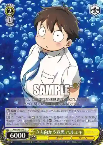 AW/S43-015 U 立ち向かう意思 ハルユキ
