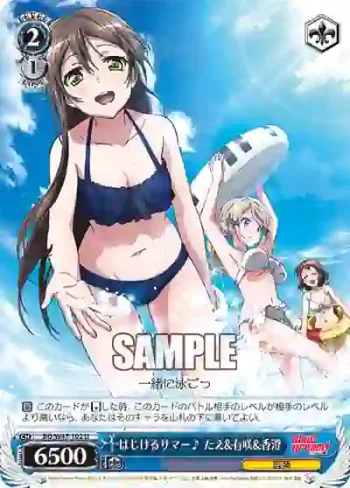 BD/W47-102 U はじけるサマー♪ たえ&有咲&香澄