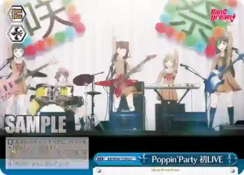 BD/W47-120 CC Poppin'Party 初LIVE
