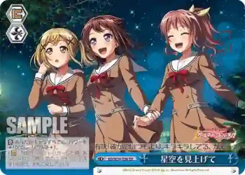 BD/W54-T96 TD 星空を見上げて