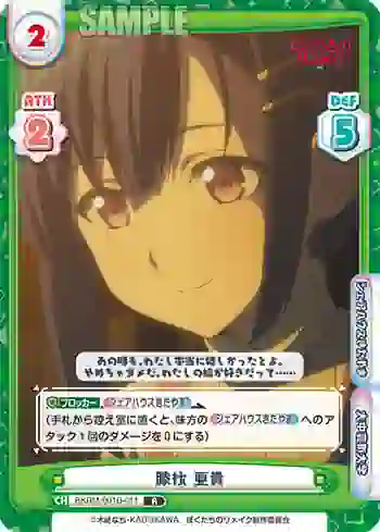 BKRM/001B-011 R 膝枕 亜貴