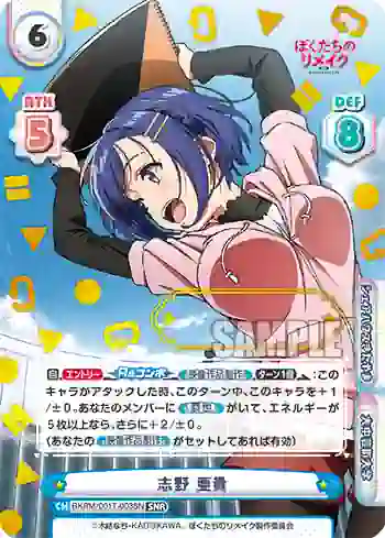 BKRM/001T-003SN SNR 志野 亜貴