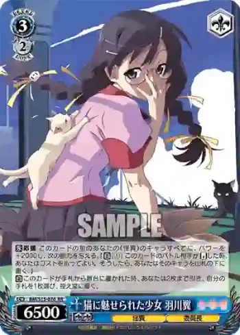 BM/S15-076 RR 猫に魅せられた少女 羽川翼