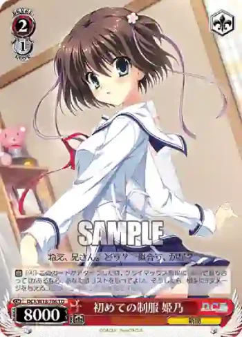 DC3/W18-T06 TD 初めての制服 姫乃
