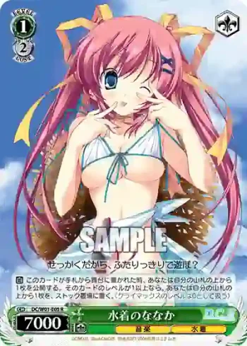 DC/W01-E05 R 水着のななか