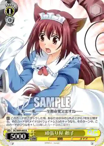 DC/W09-005 R 頑張り屋 頼子