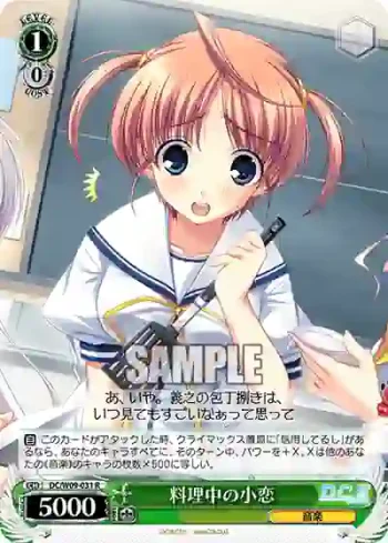 DC/W09-031 R 料理中の小恋