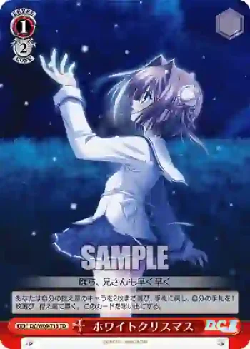 DC/W09-T13 TD ホワイトクリスマス