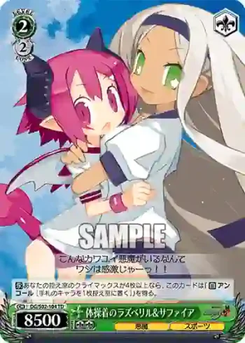 DG/S02-104 TD 体操着のラズベリル＆サファイア