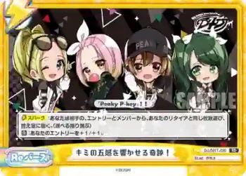 DJ/001T-020 TD キミの五感を響かせる奇跡！