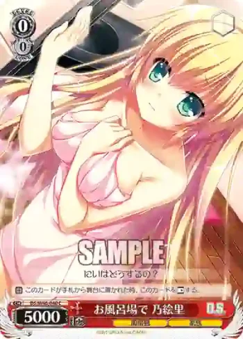DS/W46-040 C お風呂場で 乃絵里