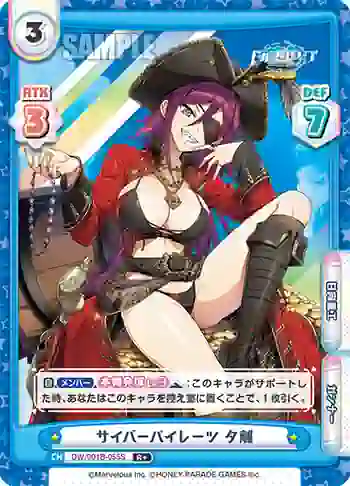 DW/001B-055S R+ サイバーパイレーツ 夕離