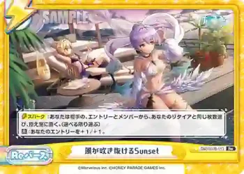 DW/001B-113 Re 風が吹き抜けるSunset