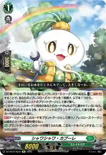 DZ-SS16/Re34 シャワシャワ・カブーレ