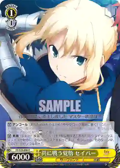 fs_s34_006 FS/S34-006 R 共に戦う覚悟 セイバー