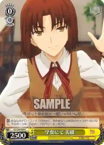 FS/S34-020 C 学食にて 美綴