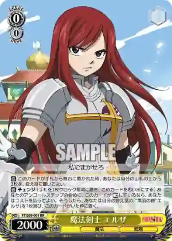 FT/S09-001 RR 魔法剣士 エルザ