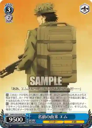 GGO/S59-078S SR 名前の由来 エム