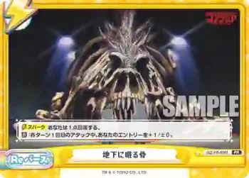 GZ/PR-0001 PR 地下に眠る骨