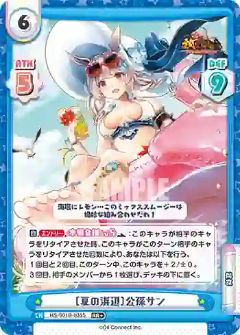 HS/001B-034S RR+ ［夏の浜辺］公孫サン